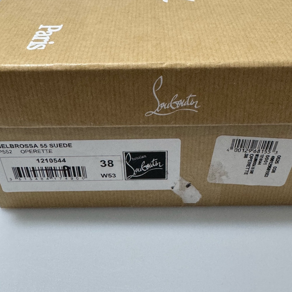 Christian Louboutin Belbrossa Pompom Sandals Women’s Size EU 38/US 8 - Picture 7 of 8